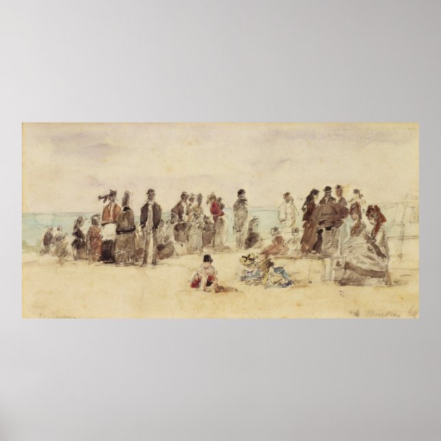 Beach Scene Poster (Front)