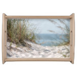 Beach Scene Serving Tray. Serving Tray at Zazzle