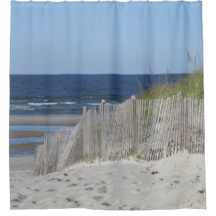 Beach Scene Shower Curtain Beach Scene Shower Curtain