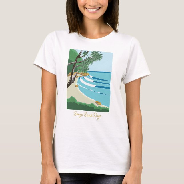 Beach Scene T-Shirt (Front)