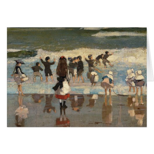 Beach Scene - Winslow Homer Cards (Front Horizontal)