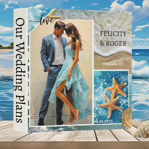 Beach Scrapbook Wedding Planner Photo Binder