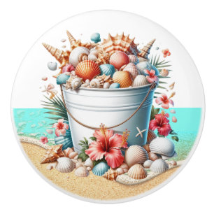 Beach Sea Shell Drawer Knobs - SRF