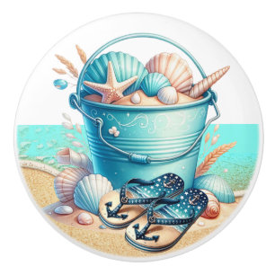 Beach Sea Shell Drawer Knobs - SRF