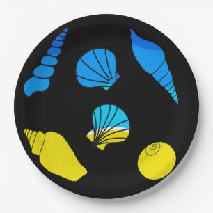 Beach Sea Shell  Paper Plates