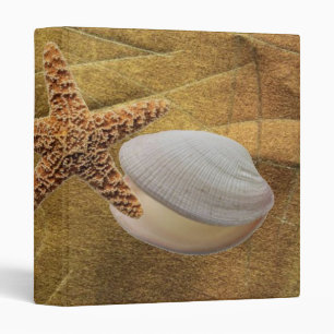 Beach -Sea Shells- Avery Binder