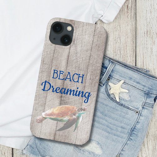 Beach Sea Turtle Case_Mate iPhone Case