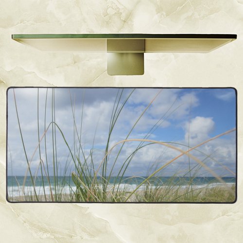 Beach Seagrass Photographic Coastal Landscape Desk Mat