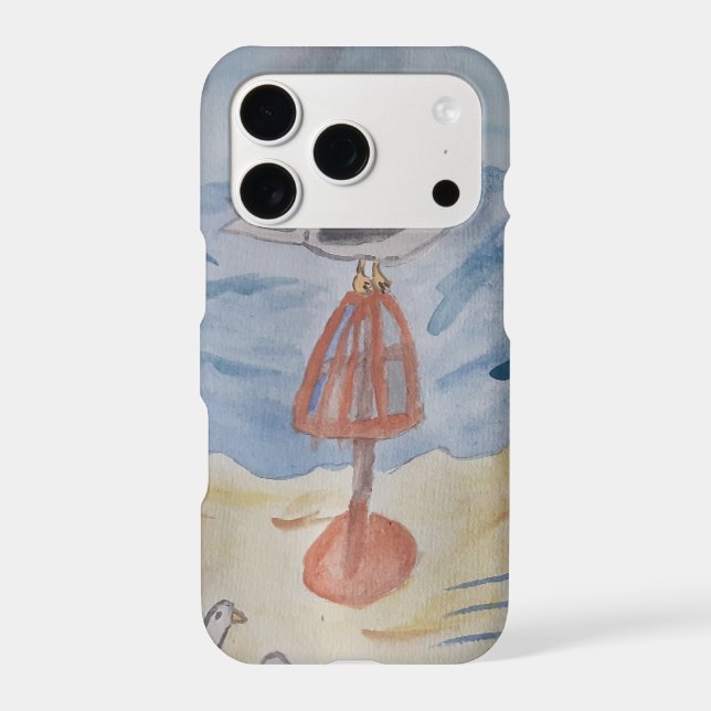 Beach Seagulls iPhone Case (Back)