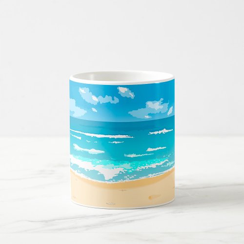 Beach Seascape Coffee Mug