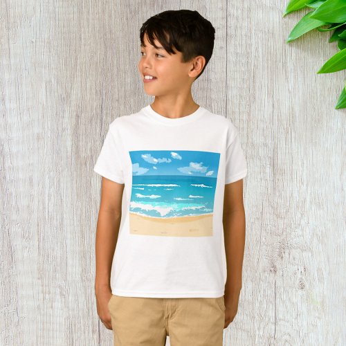 Beach Seascape T_Shirt