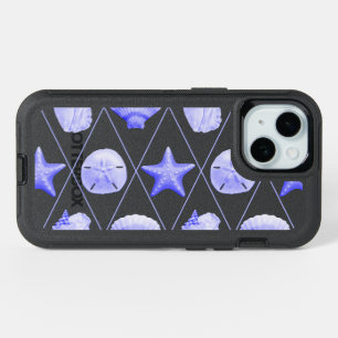 Beach Seashell Pattern iPhone 15 Case