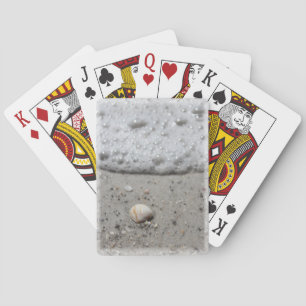 Beach seashell playing cards