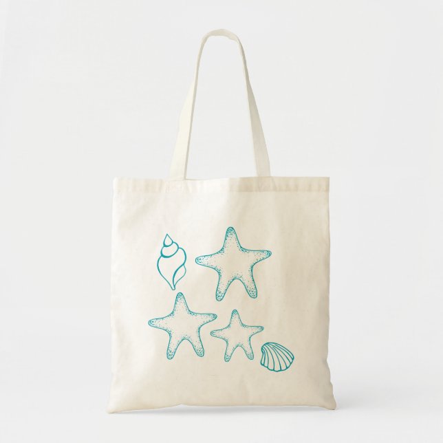  Beach Seashells Cruise Tote Bag Gift (Front)