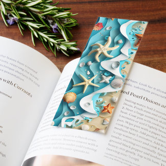 Beach, Seaside, Back to School Bookmarks