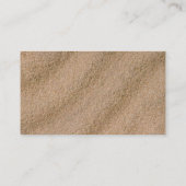 Beach Serenity Place Cards Business Card (Back)
