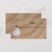 Beach Serenity Place Cards Business Card (Front/Back)