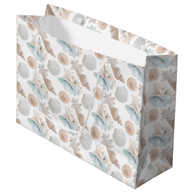 Beach Shells Gift Bag (Front Angled)