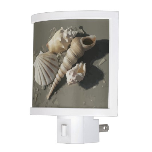 Beach Shells Night Light (Left)