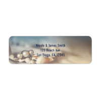 Beach Shells & Pearl Jewelry Elegant Bridal Shower