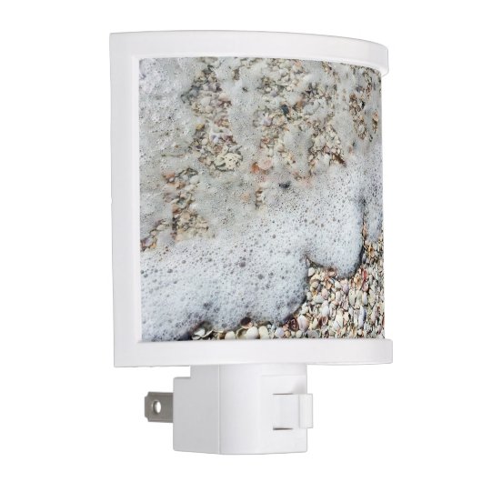 Beach Shells Sea Shell Background Ocean Texture Night Light (Right)