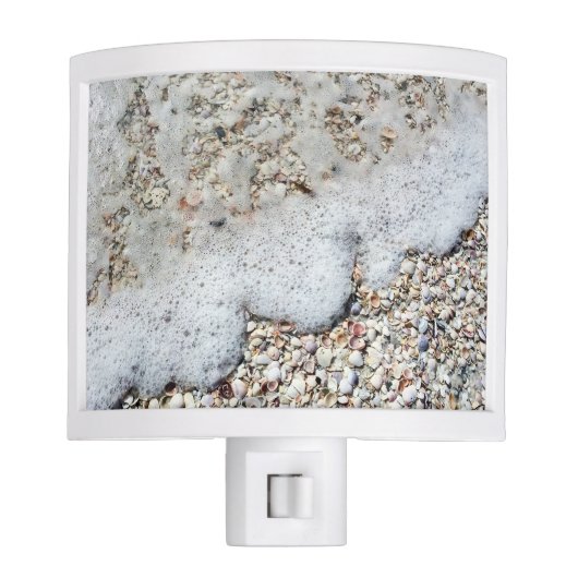 Beach Shells Sea Shell Background Ocean Texture Night Light (Front)