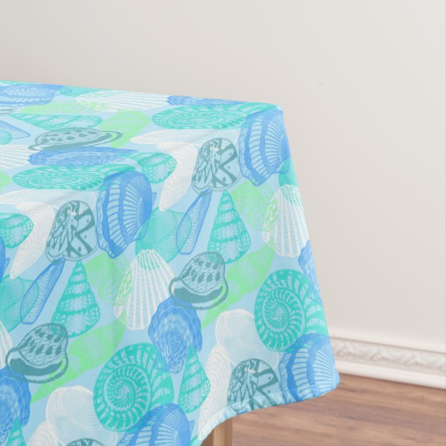 Beach ShellsTablecloth Tablecloth (In Situ)