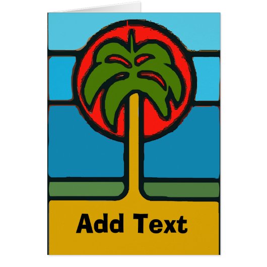 Beach,Shore, add text Cards (Front)