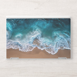 Beach Shoreline Waves HP Laptop Skin