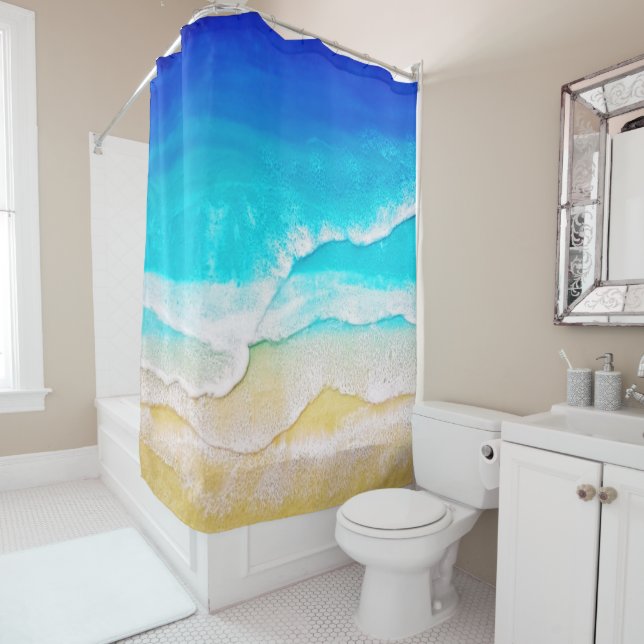 Beach Shower Curtain (In Situ)