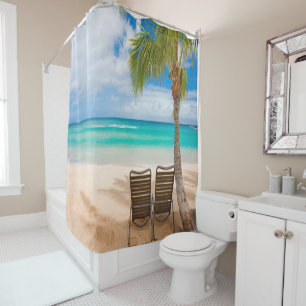Beach Shower Curtain