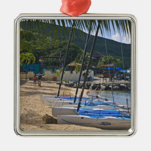 Beach side at Leverick Bay Resort & Marina, Metal Ornament
