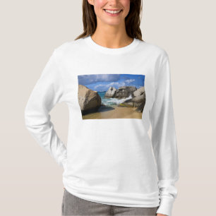 Beach side at Virgin Gorda, British Virgin T-Shirt