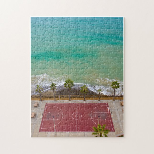 Beach Side Court Puzzle (Vertical)