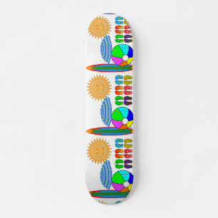 Beach Skateboard Deck