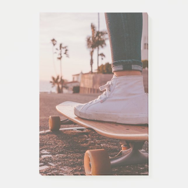 beach skating post-it notes (Front)