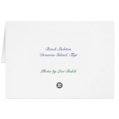 Beach Skeleton Cards (Back Horizontal)
