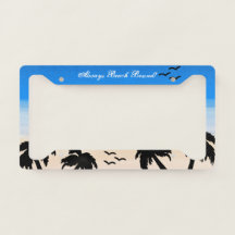 Beach Sky -Always Beach Bound Blue Palm C