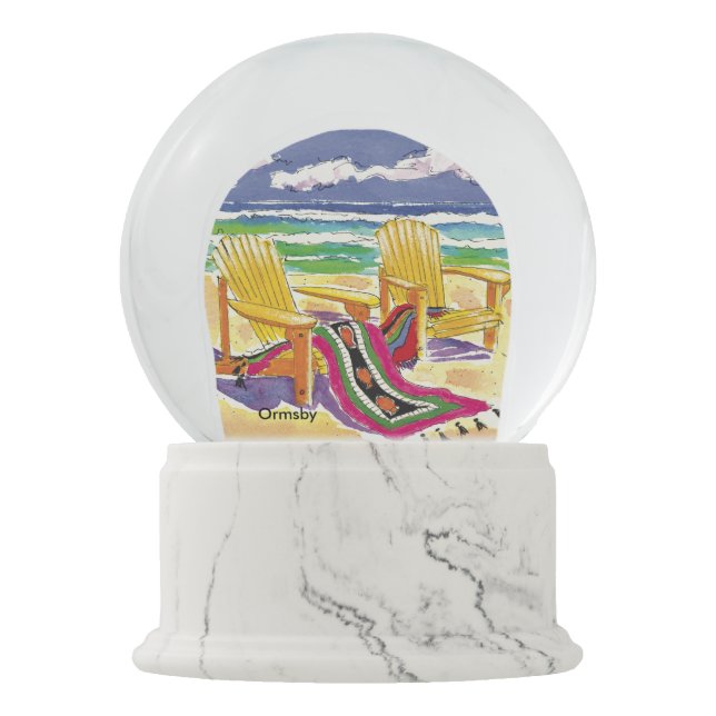 Beach Snow Globe (Front)