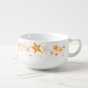 Beach Starfish Soup Mug