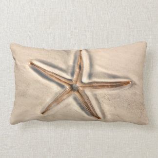 Beach Starfish Throw Pillow