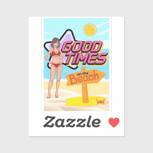 beach sticker (Sheet)