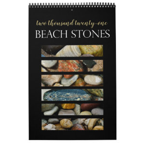 Beach Stones of Lake Michigan Calendar