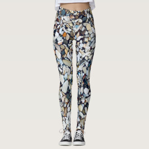 Beach Stones Pebbles Leggings
