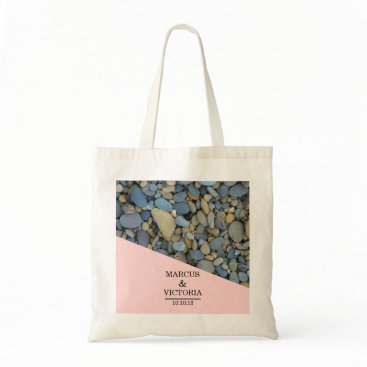 Beach Stones Pebbles Wedding Tote Bag Beach Stones Pebbles Wedding Tote Bag