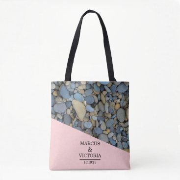 Beach Stones Pebbles Wedding Tote Bag Beach Stones Pebbles Wedding Tote Bag