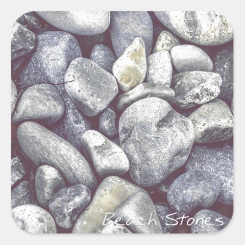 Beach Stones Sticker