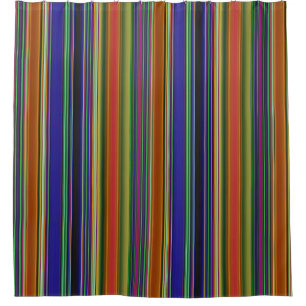 Beach Stripes  Shower Curtain