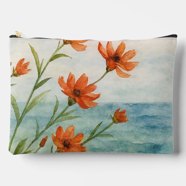 Beach-style make-up bag (Front)