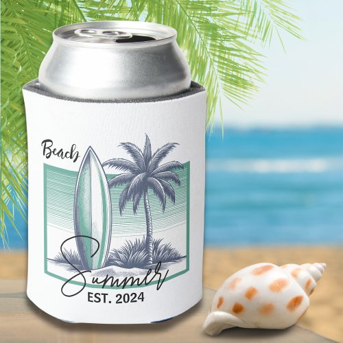 Beach Summer Can Cooler